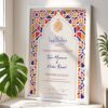 Islamic Nikah Contract Frame Customized Muslim Wedding Certificate - Wood - The Framers