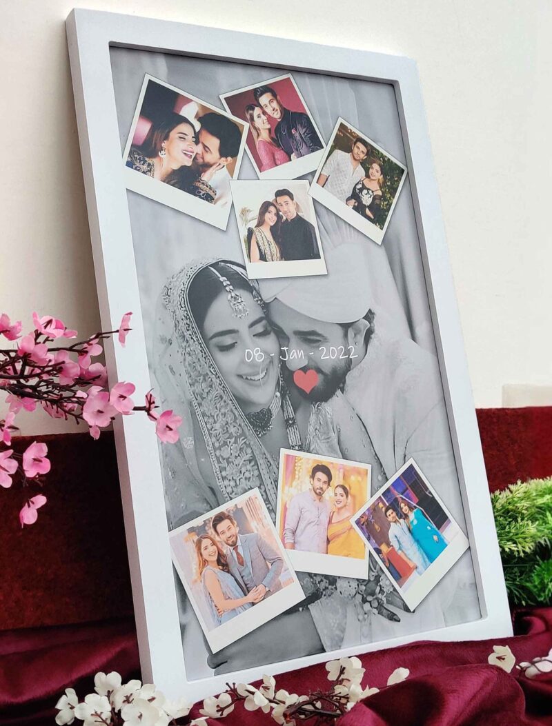 Memory Couple Picture Frames - Premium Quality Printed Frame - The Framers