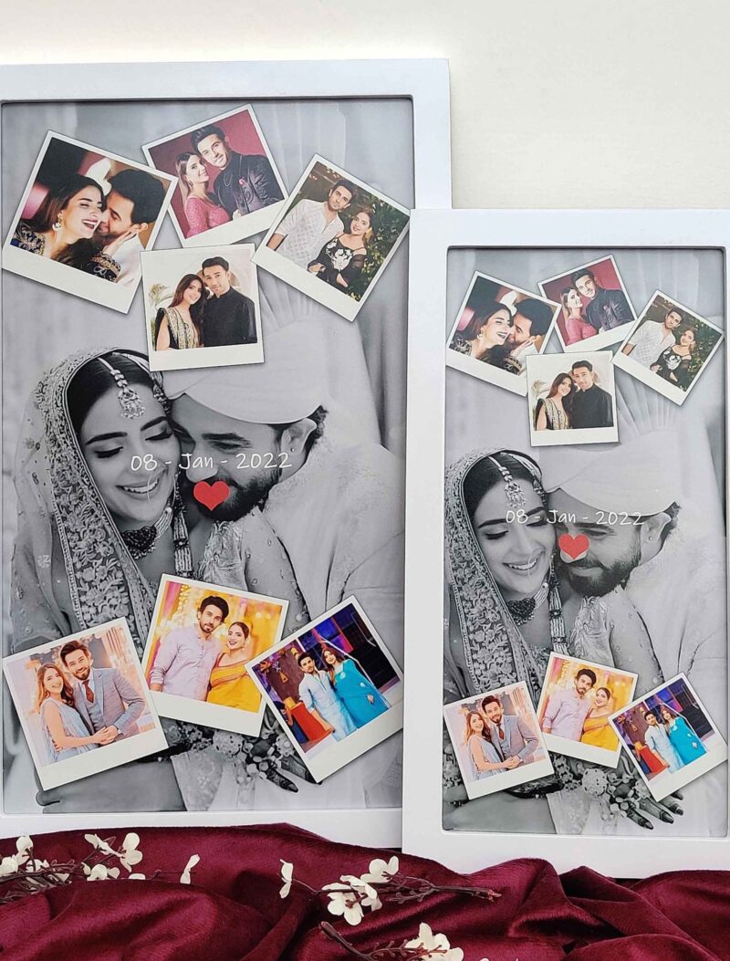 Memory Couple Picture Frames - Premium Quality Printed Frame - The Framers