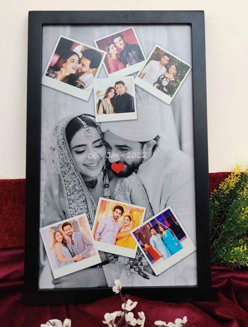 Memory Couple Picture Frames - Premium Quality Printed Frame - The Framers