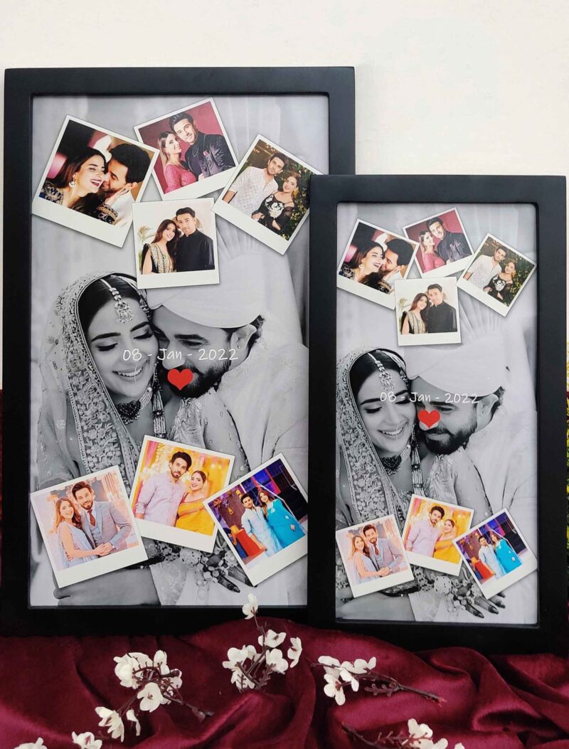 Memory Couple Picture Frames - Premium Quality Printed Frame - The Framers