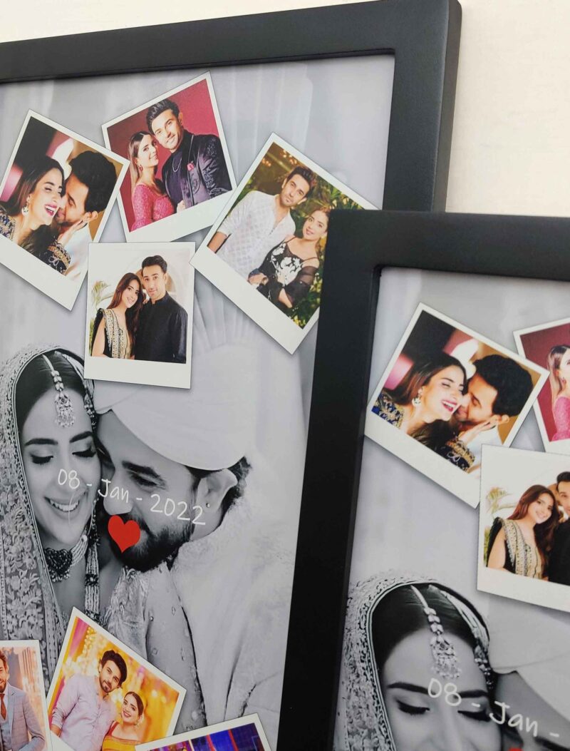 Memory Couple Picture Frames - Premium Quality Printed Frame - The Framers