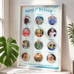 1st Birthday Gift - 12 Months Baby Photo Frame - The Framers