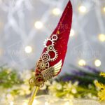 Red Feather Dip Pen - Imported