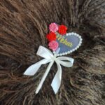 Fancy Pen for Nikah - Heart Shape with Bow