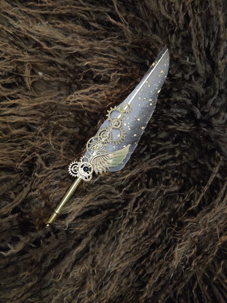 Vintage Grey Dip Pen