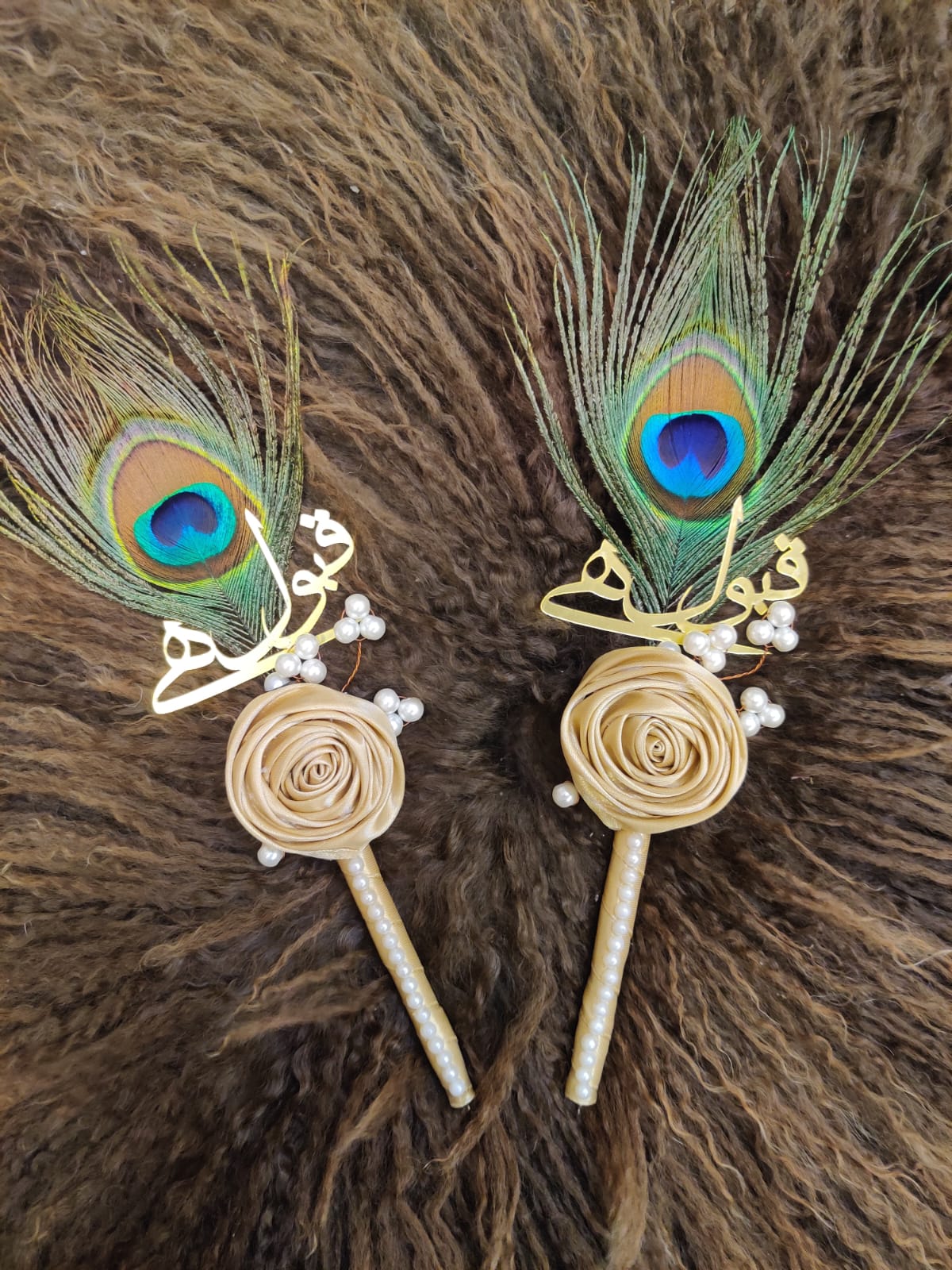 peacock quill Nikkah Pen