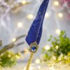 Vintage Style Blue Stone Luxury Nikkah Dip Pen - Imported