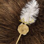 Gold Flower Nikkah Pen A-2