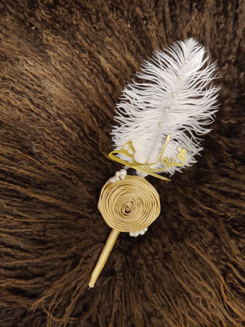 Gold Flower Nikkah Pen A-2