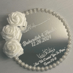 Customized Ring Tray with Names Date