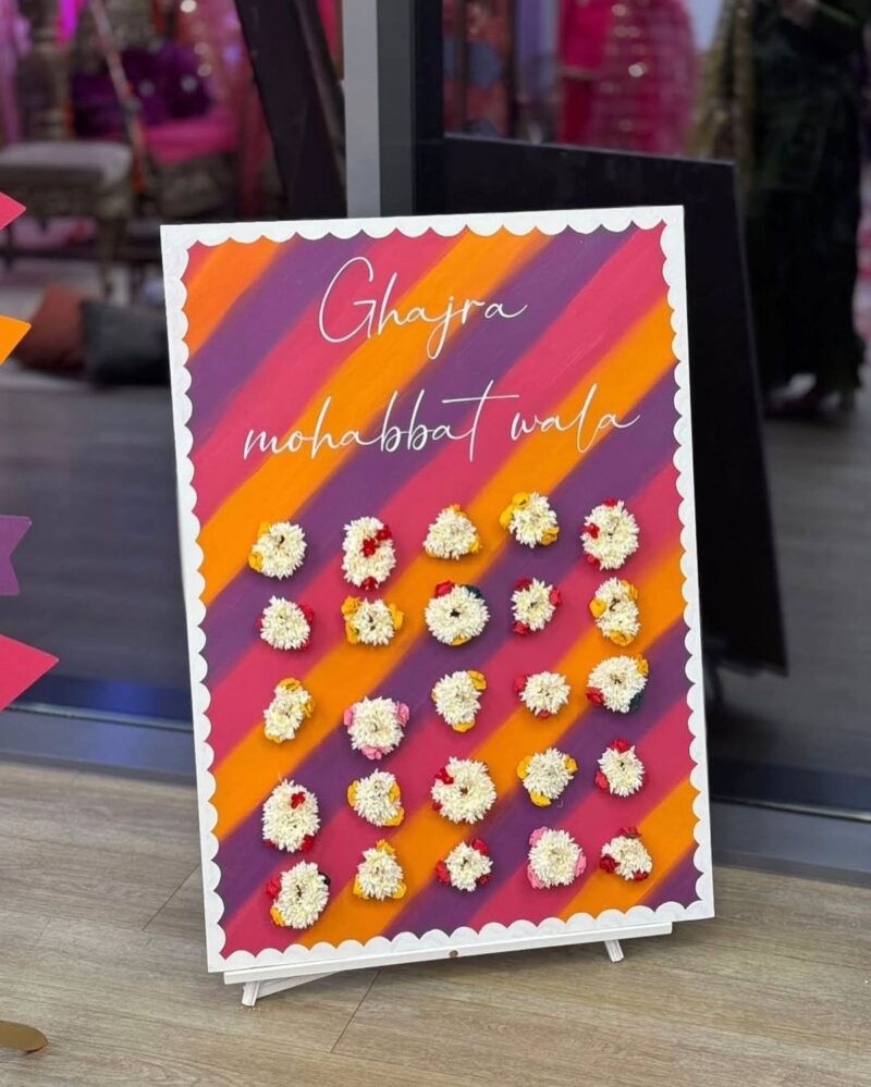 Jhumky/Gajray Wooden Board