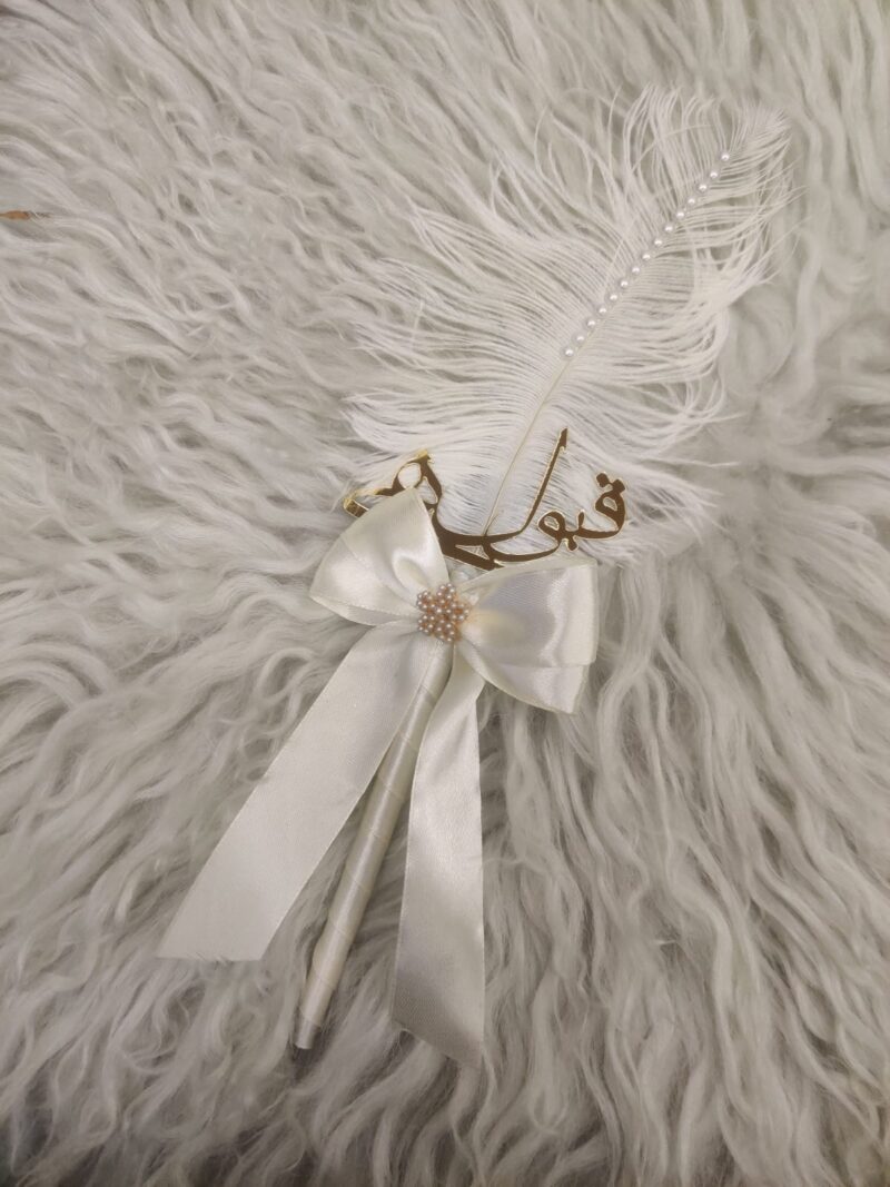 Custom Made Double Bow Pen