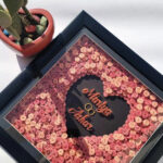 Personalized Shadow Box for Couples Anniversary Gift