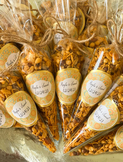 Personalized Nimco Cone Favors (Savory Mix)