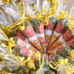 Traditional Layered Mehndi Favor Cones (Saunf & Misri)