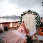 Rose Gold Nikkah Veil