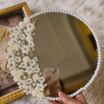 Floral & Butterfly Cascade Ring Tray (Ivory & Gold)