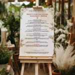 Custom "Bride's Favors" Fun Wedding Contract Board