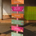 Funky & Festive Mehndi Directional Sign Post