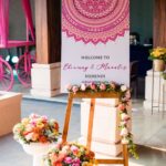Custom Mehndi Welcome Board (Funky & Traditional) | The Framers