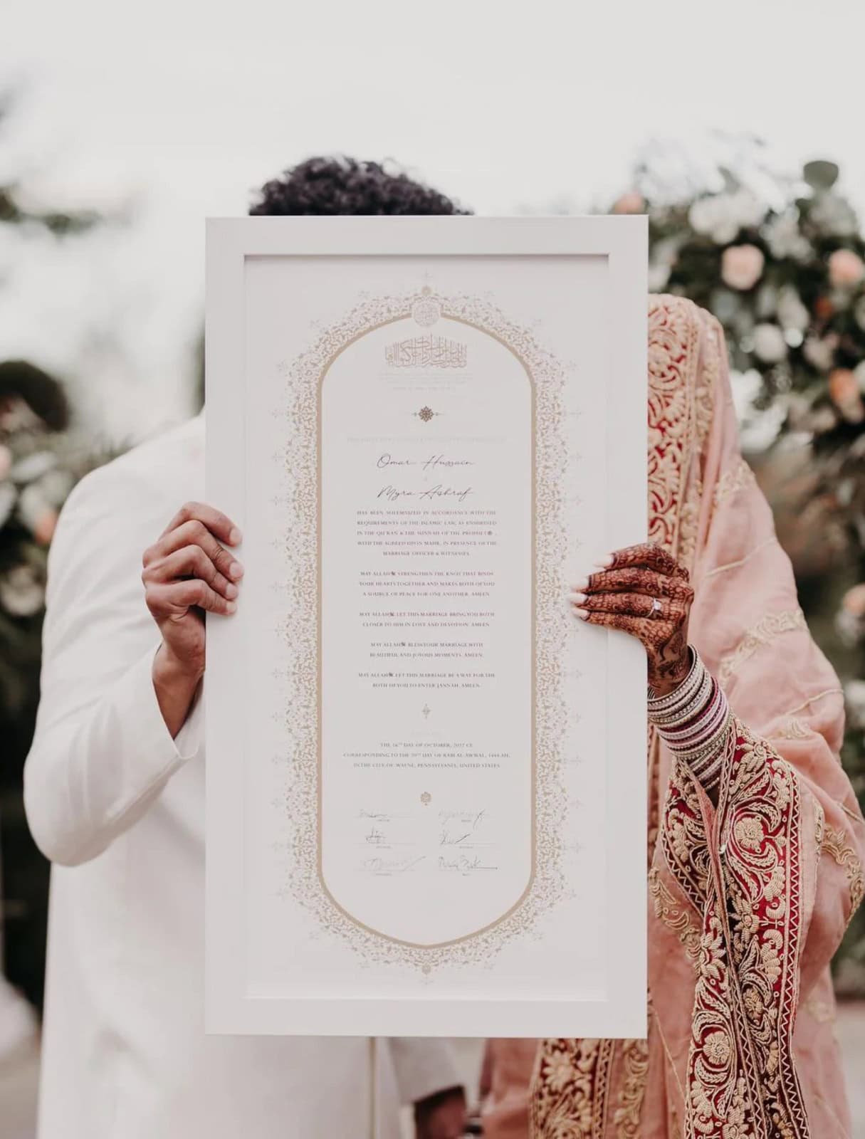 The Easy Guide to Ordering a Custom Nikkah Certificate Online